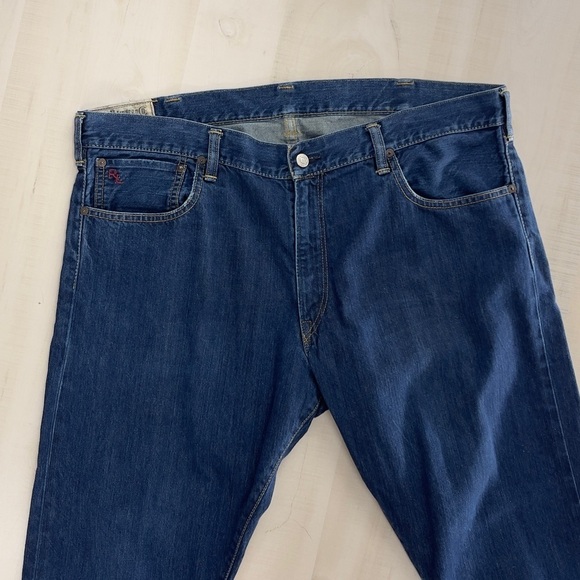 POLO Ralph Lauren straight jeans cotton casual weekend 40x32 - Picture 6 of 8